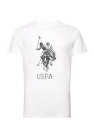 Uspa T-Shirt Frederik Men U.S. Polo Assn. White