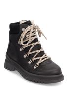 Boots - Flat - With Lace And Zip ANGULUS Black