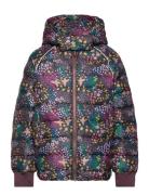 Puffer Jacket Aop Rec. Mikk-line Patterned