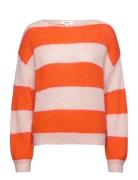 Objsoya L/S Knit Pullover 128 Object Orange