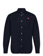 Ted Shirt Double A By Wood Wood Navy