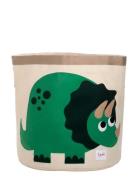 Storage Container Round 3 Sprouts Patterned