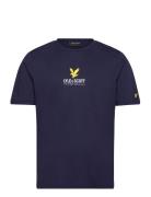 Eagle Logo T-Shirt Lyle & Scott Navy