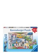 Blue Lights On The Way 2X12P Ravensburger Patterned