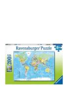 Map Of The World 200P Ravensburger Patterned