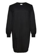 Careya L/S O-Neck Dress Swt ONLY Carmakoma Black