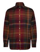 Relaxed Fit Plaid Cotton Shirt Polo Ralph Lauren Red