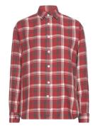 Relaxed Fit Plaid Cotton Shirt Polo Ralph Lauren Red