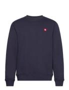 Tye Sweatshirt Gots Double A By Wood Wood Navy