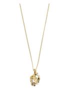 Flow Recycled Pendant Necklace Pilgrim Gold