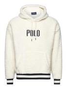 Logo Pile Fleece Hoodie Polo Ralph Lauren Cream