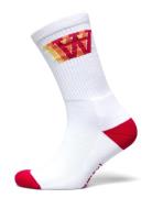 Con Logo Socks Double A By Wood Wood White