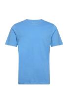 Agnar Basic T-Shirt - Regenerative Knowledge Cotton Apparel Blue