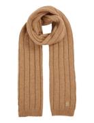 Th Timeless Scarf Tommy Hilfiger Brown