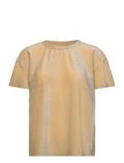 Shimmer Tee In Lurex Jersey Coster Copenhagen Gold