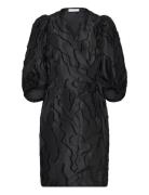 Wrap Dress With Balloon Sleeves Coster Copenhagen Black