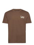 Essential Ss Tee Lee Jeans Brown