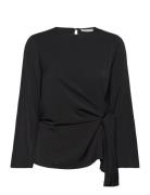 Cadenzaiw Drape Blouse InWear Black