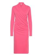 Alanoiw Wrap Dress InWear Pink