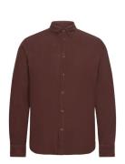 Vincent Corduroy Shirt Gots By Garment Makers Burgundy