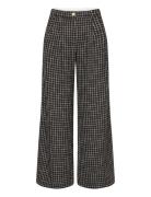 Checked Bouclé Pants Stella Nova Black