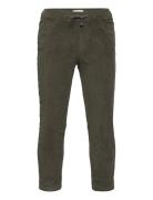 Corduroy Jogger Trousers Mango Khaki