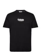 Cut Through Logo T-Shirt Calvin Klein Black