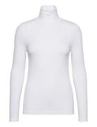 Modal Rib Longsleeve Turtleneck Calvin Klein White