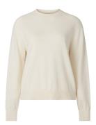 Freya Cotton/Cashmere Sweater Lexington Clothing White