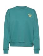 Jess Sweatshirt Double A By Wood Wood Blue