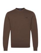Classic C/N Jumper Fred Perry Brown