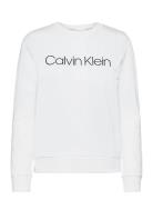 Core Logo Ls Sweatshirt Calvin Klein White