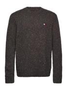 Tjm Reg Multi Neps Sweater Tommy Jeans Black