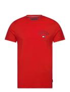 Arch Varsity Tee Tommy Hilfiger Red