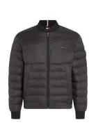 Packable Recycled Quilt Bomber Tommy Hilfiger Black