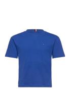 Essential Tee Ss Tommy Hilfiger Blue