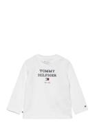 Baby Th Logo Tee L/S Tommy Hilfiger White