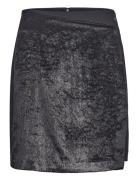 Cannes Asymetrical Velvet Skirt Tamaris Apparel Black