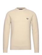 Textured Lambswool Jmpr Fred Perry Cream
