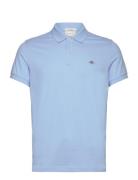 Slim Shield Ss Pique Polo GANT Blue