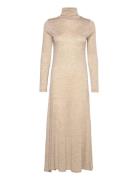 Wool-Blend Turtleneck Dress Polo Ralph Lauren Beige