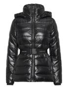 Ess Belted Padded Lw Jacket Calvin Klein Black