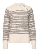 Sweater Christine Fair Isle Lindex Beige