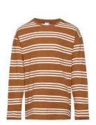 Top Ls Essential Stripe Lindex Brown