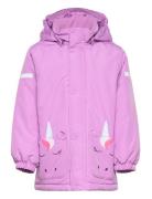 Jacket 3D Animal Unicorn Lindex Purple