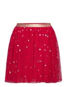 Skirt Mesh Foil Ao Lindex Red