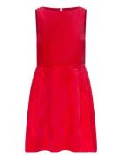 Dress Irma Velvet Lindex Red