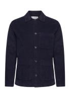 Slhloosetony-Cord Overshirt Noos Selected Homme Navy