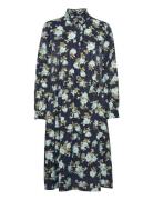 Mschoribella Dress Aop MSCH Copenhagen Navy