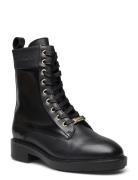 Rubber Sole Combat Boot Lg Wl Calvin Klein Black